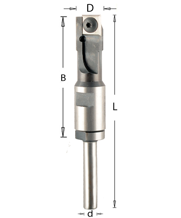 1218WM HM Groeffrees M12 Ondersnijdend 18mm WM